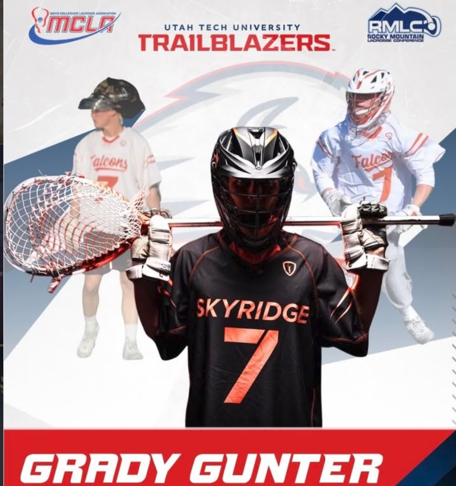 Grady Gunter, Utah Tech Trailblazers goalie, number 7